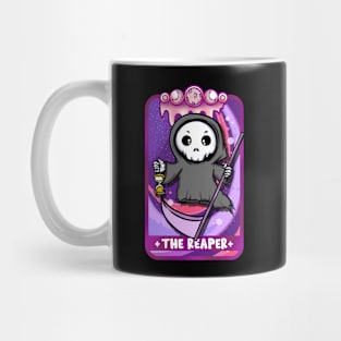 Cute Kawaii Anime Reaper Tarot Card T-Shirt Mug